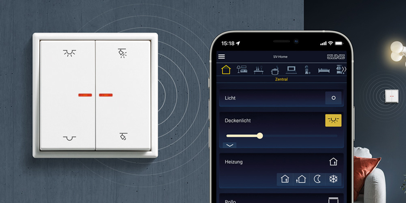 KNX RF Taster bei SH Elektro GmbH in Lauf a.d. Pegnitz